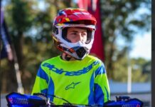Motocross passion drives Trickey to big stage