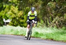 Cyclists brave tough conditions