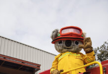 Open day firefighting fun