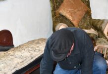 Cottage windows smashed